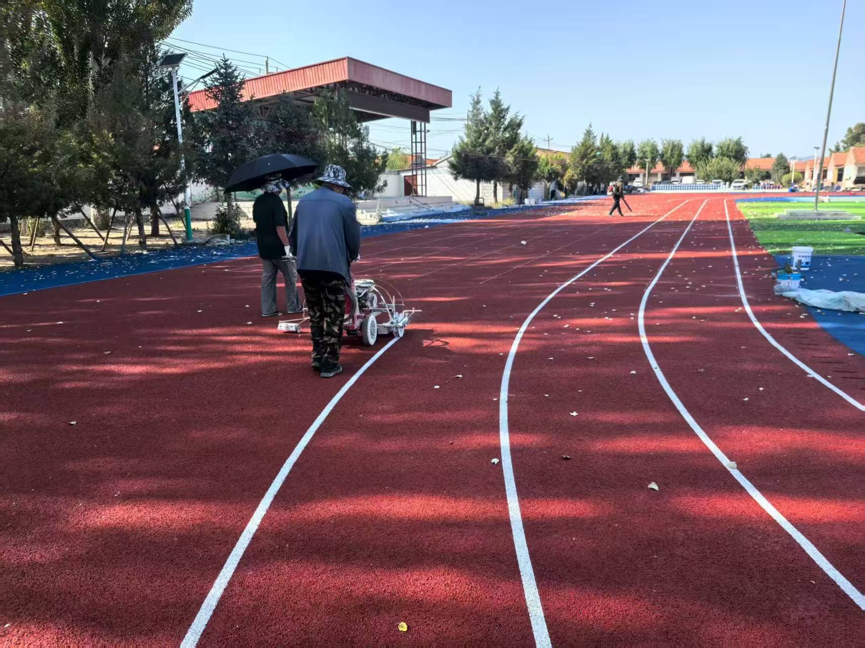 徐州市EPDM塑胶跑道硅PU球场 - 方案